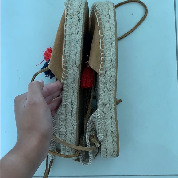 SOLUDOS espadrille camel with tassel - Picture 5 of 7